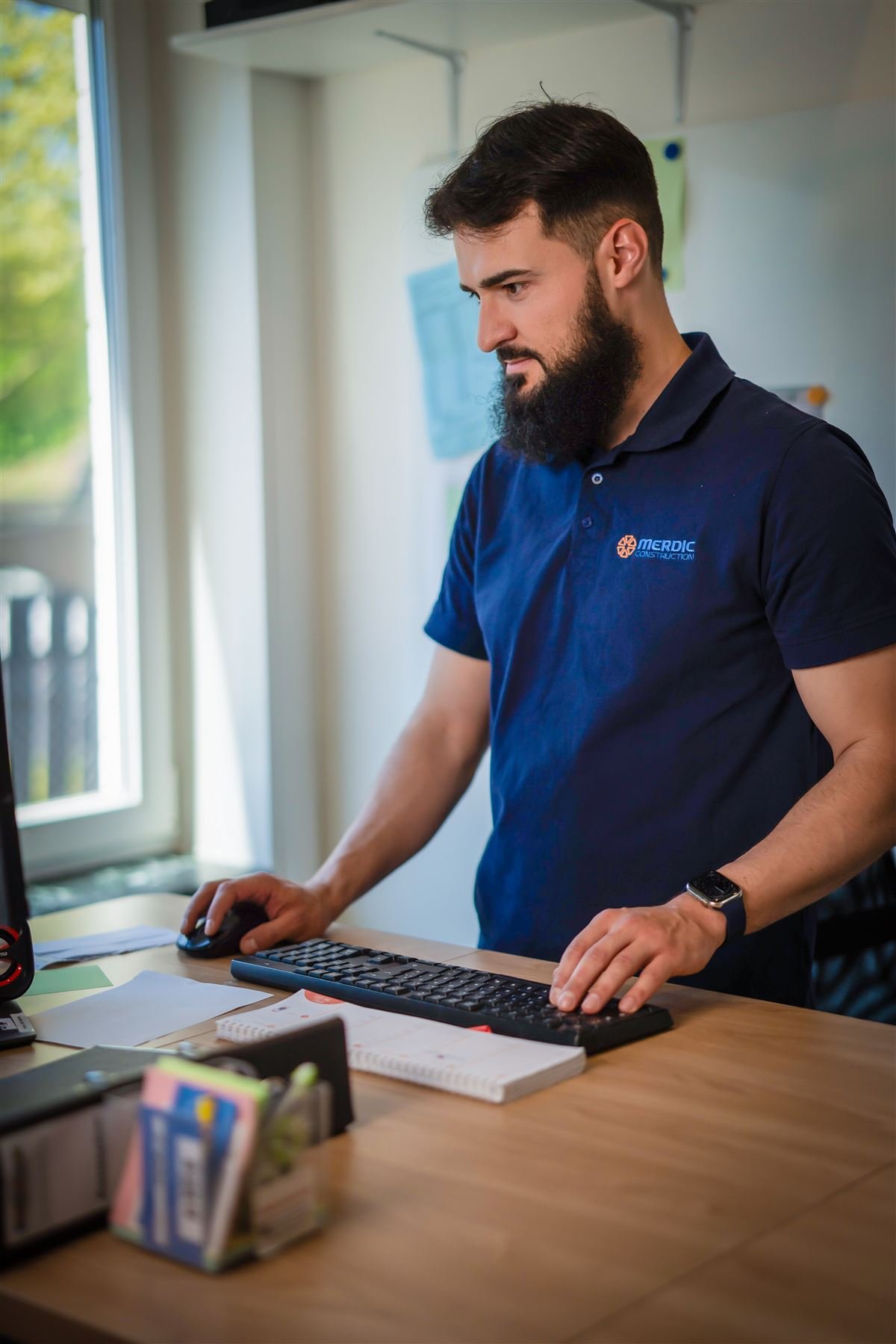 Harun Merdic, Ansprechpartner bei Merdic Construction